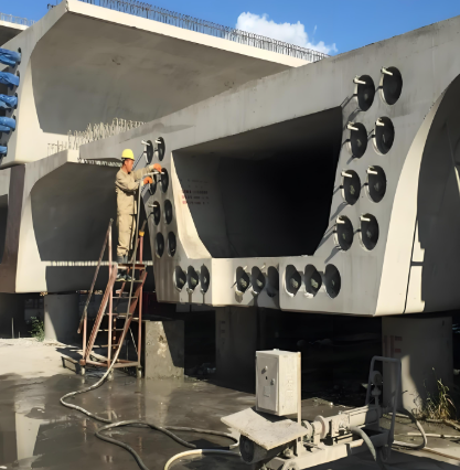 云城压浆料施工流程及注意事项